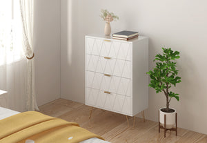 Ally 4 Drawer Tall Chest