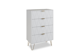 Ally 4 Drawer Tall Chest