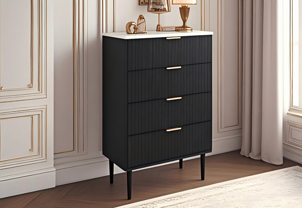 Mila 4 Drawer Tall Chest